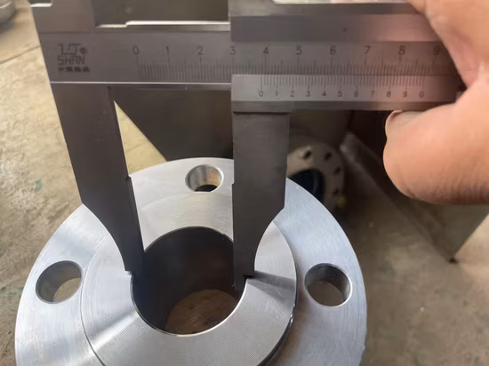 BS4504 DIN PN16 Placa RF Brida de acero inoxidable 304 316L