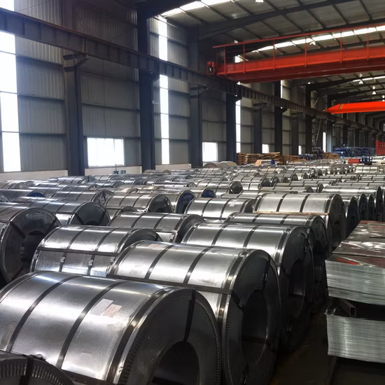 Hoja de acero galvanizada Gi recubierta de zinc regular de la lentejuela Dx51d Z275