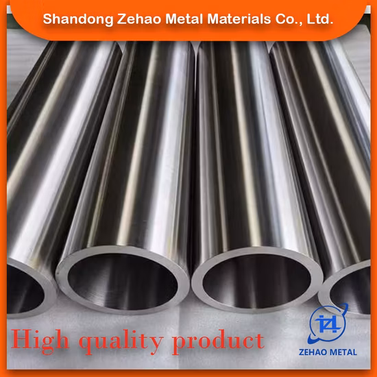 Tubos y tubos de aleación de titanio ASTM B861 Gr9 para Bolier